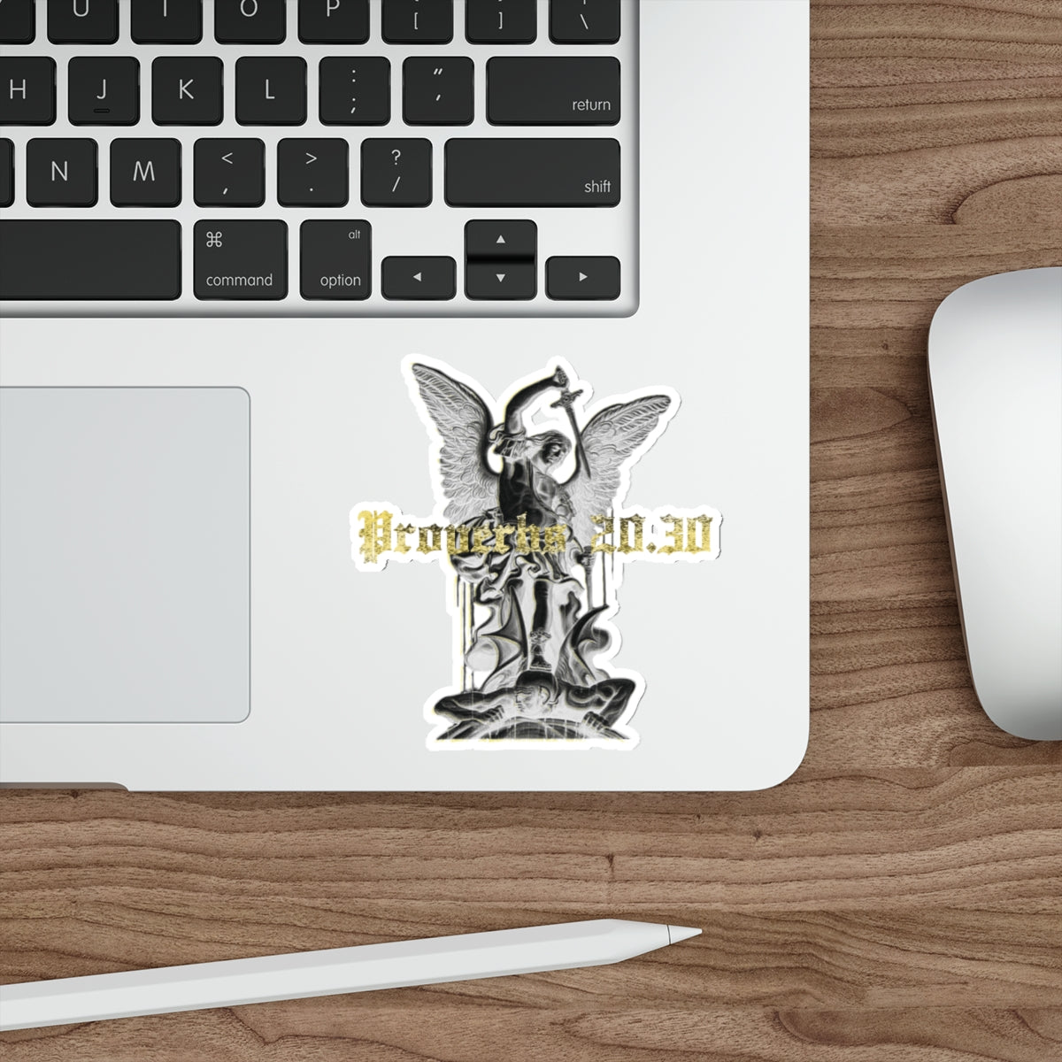 WATERPROOF STICKER // PROVERBS 20:30