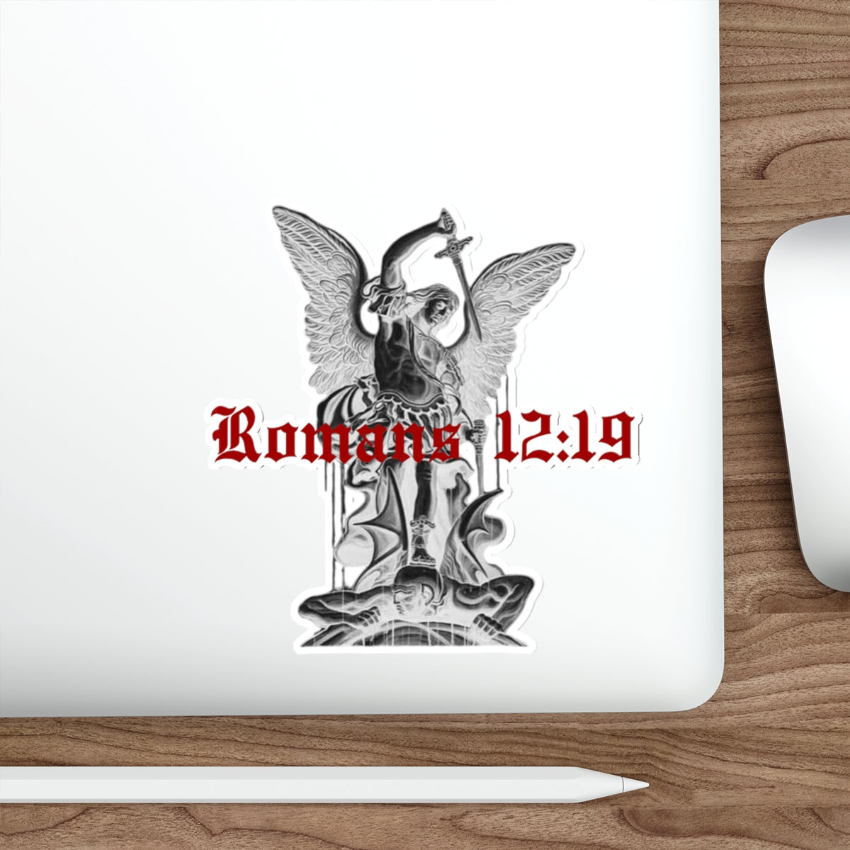 WATERPROOF STICKER // Romans 12:19