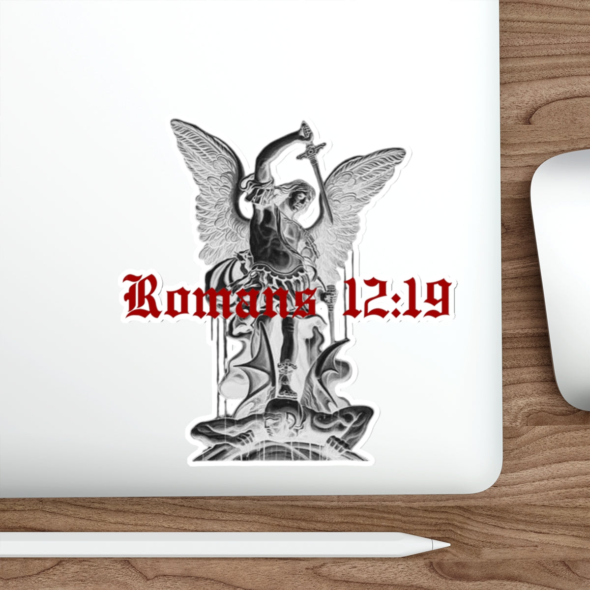 WATERPROOF STICKER // Romans 12:19