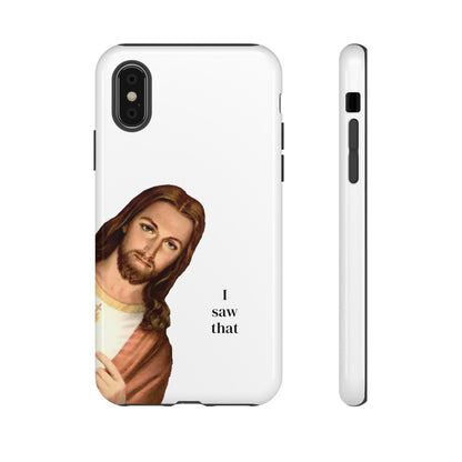 I saw that // Hard Phone Case
