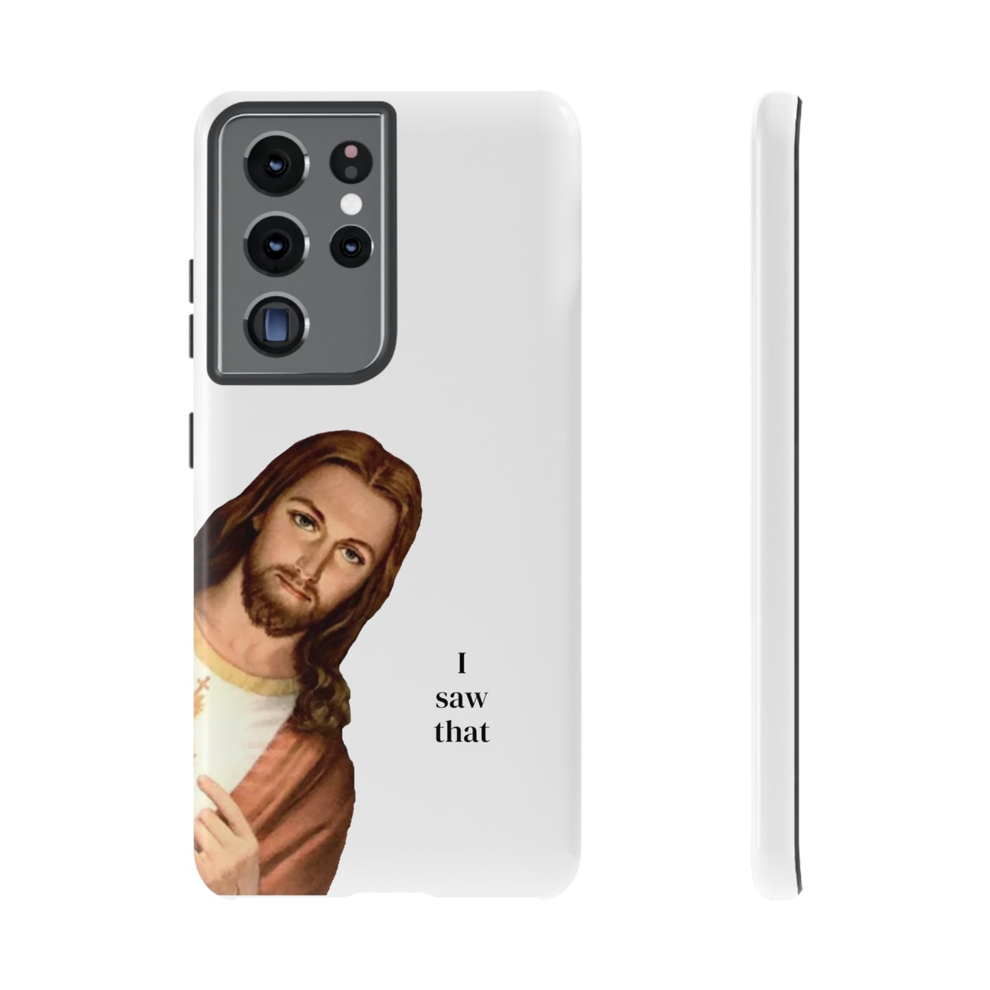 I saw that // Hard Phone Case