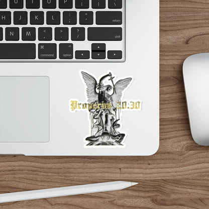 WATERPROOF STICKER // PROVERBS 20:30