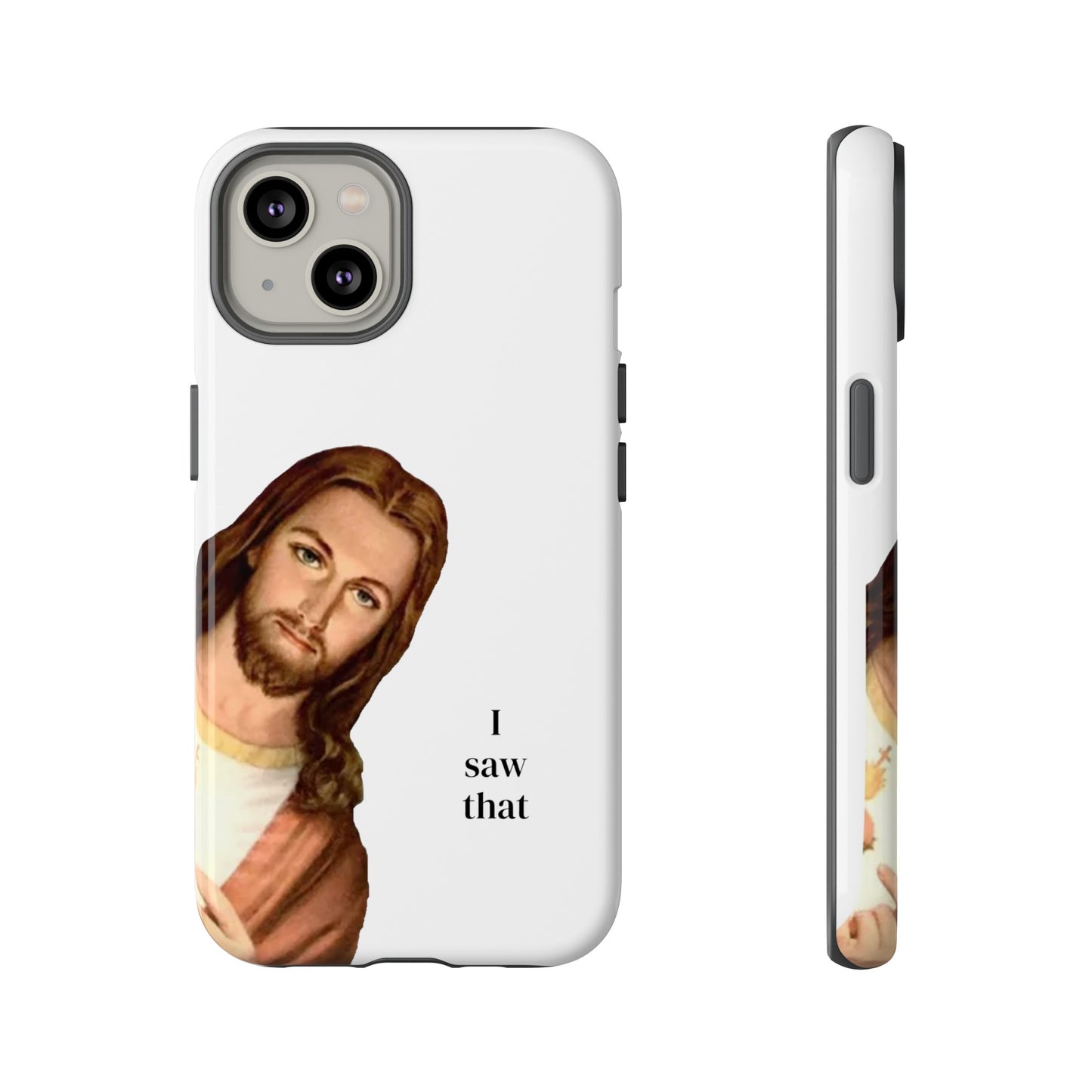 I saw that // Hard Phone Case
