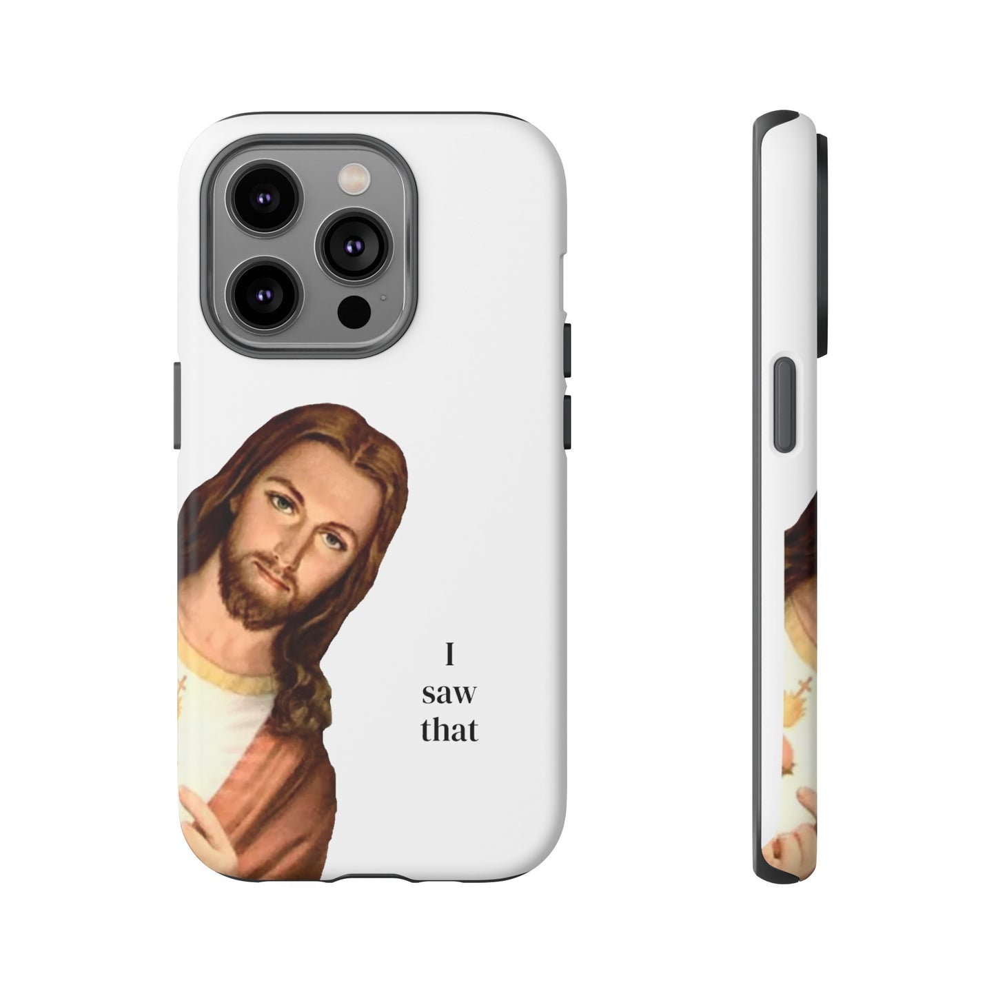 I saw that // Hard Phone Case