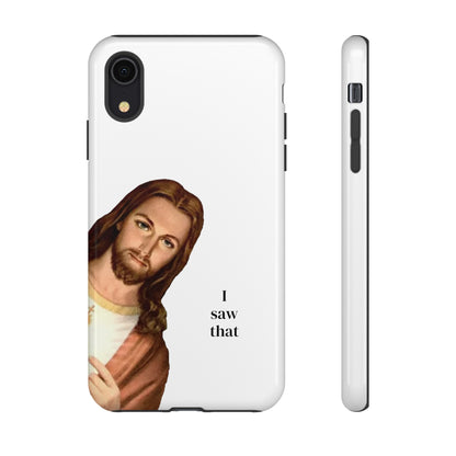 I saw that // Hard Phone Case