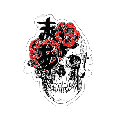 WATERPROOF STICKER // Japanese Skull