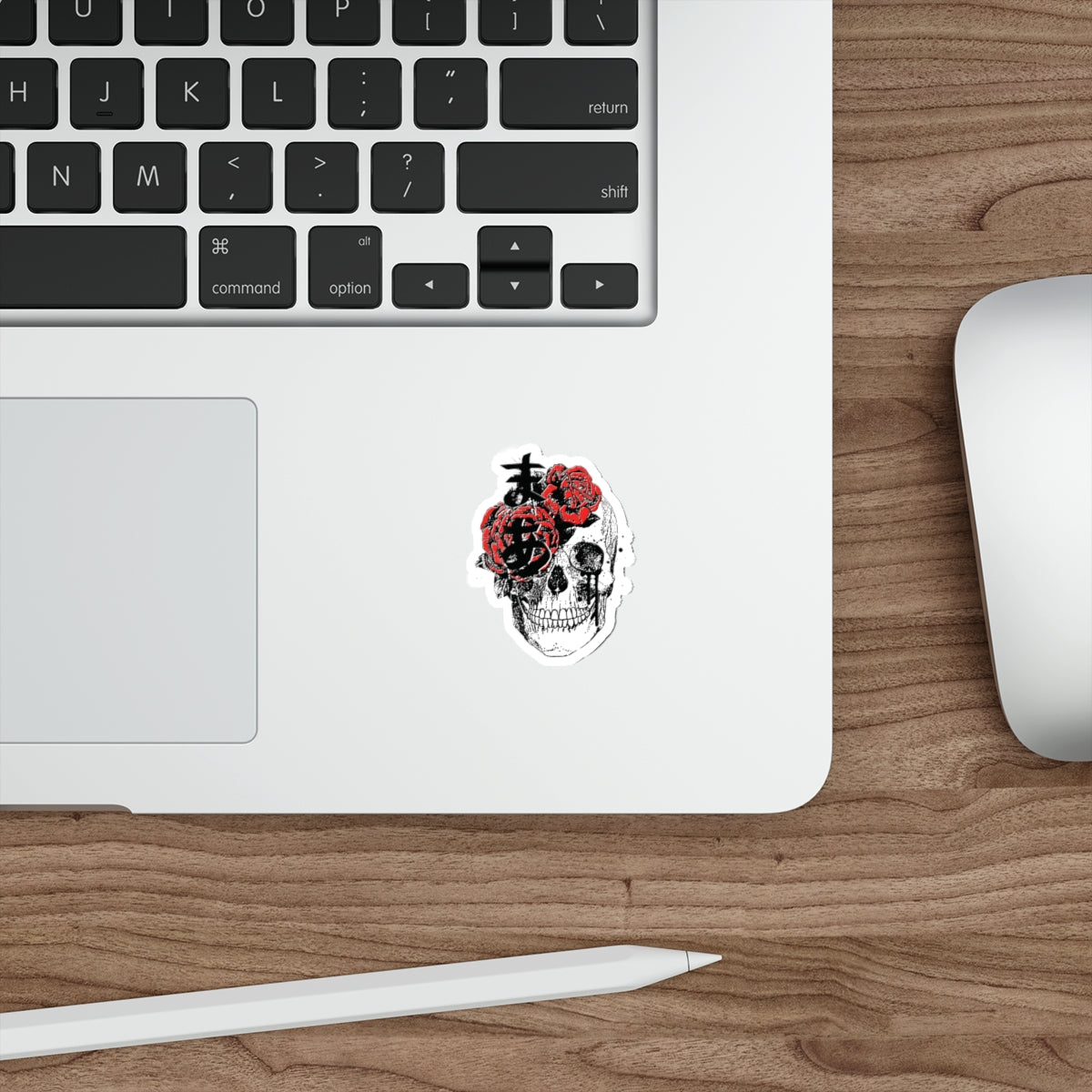 WATERPROOF STICKER // Japanese Skull