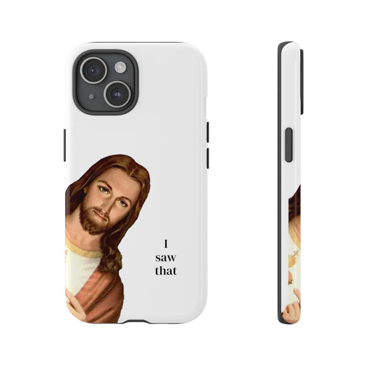 I saw that // Hard Phone Case