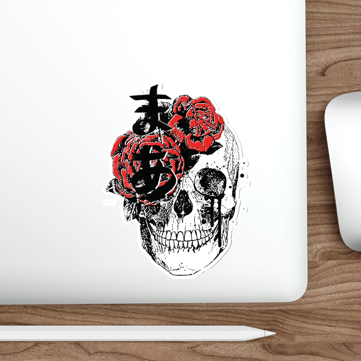 WATERPROOF STICKER // Japanese Skull