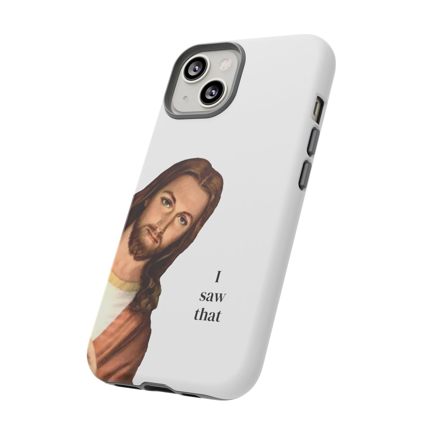 I saw that // Hard Phone Case